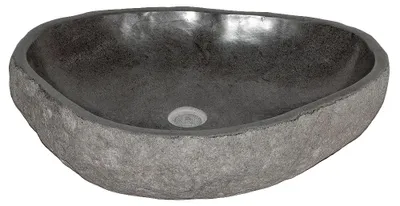 Produktbild von Waschbecken NATURSTEIN-XL ca. 45-55cm Flußstein Findling
