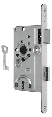 Productafbeelding van Insteekslot voor deuren, 55 mm / 72 mm, conform DIN 18251-1, klasse 2, veiligheidsklasse B, DIN-norm.