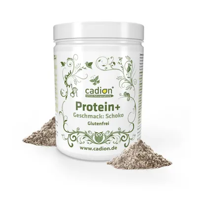 Produktbild von Protein+  Schoko Glutenfrei 750g Dose