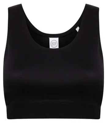 Produktbild von SF Minni - "Fashion" Kurzes Top für Mädchen LT3720 (146-152) (Schwarz)