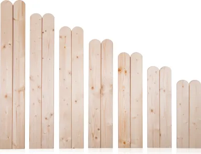 Produktbild von Zaunlatten 150cm 15 Stück Holzzaun Holz Zaun Brett Zaunbrett Gartenzaun Latten