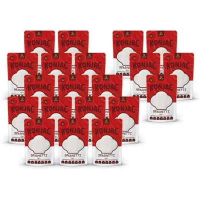 Obrázek produktu pro USUI konjakové špagety v nálevu 15+5 | nízkokalorické konjakové těstoviny | 20 x 270 g