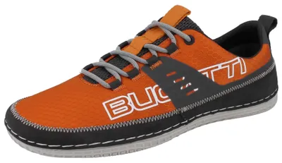 Produktbild von BUGATTI Herren Sneaker orange grau Textil - Größe: 43