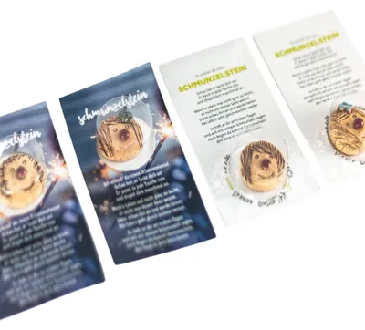 Produktbild von 5 Stück Schmunzelstein mit Schmuck Party