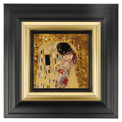 Produktbild von Goebel Gustav Klimt Der Kuss Wandbild