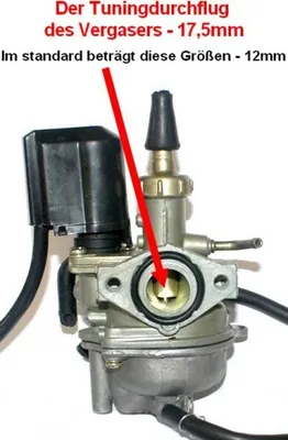 Produktbild von Sport VERGASER 17,5mm E-Choke für Honda X8R50 X8R X8 R X S 1998-2003 Roller 50