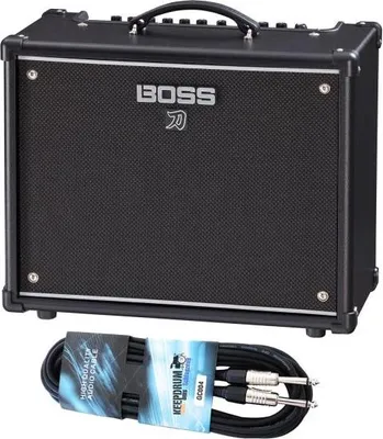 Produktbild von Boss Gitarren-Verstärker Katana 50 Gen 3 mit Kabel