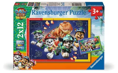 Immagine prodotto di Puzzle Kinder 2x12 pezzi - Paw Patrol, il film dei dinosauri