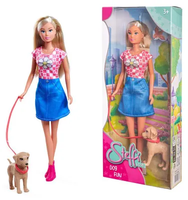 Produktbild von Puppe Steffi Love Dog Fun
