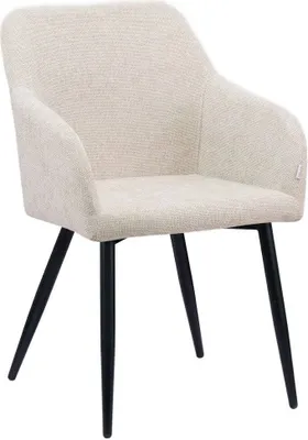 Zdjęcie produktu dla HOMLA Krzesło SELLA Beżowe 57x59,5x83 cm