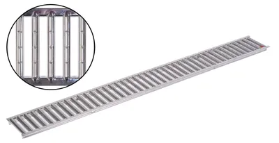 Produktbild von ACO Self® Rost Stegrost Edelstahl elektropoliert 100cm Rinnenrost Rinnenkörper Art. Nr. 310307