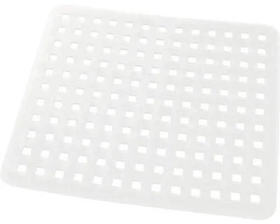 Produktbild von Spülbeckenmatte Quadro transparent 29x31,5 cm