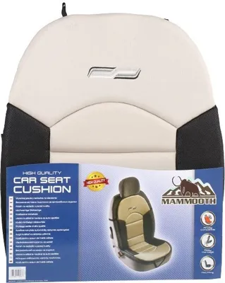 Obrázok produktu pre Carrefour Coprisedile Gaia, Poťah na sedadlo, Béžová, Čierna, Textil, Pena, Jednofarebné, Univerzálne, Chlapec / dievča