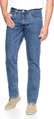 Produktbild von HERO by John Medoox DENVER Herren 5-Pocket-Jeans Straight Fit Stretch Denim / Jeans clean wash gerade