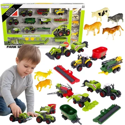 Produktbild von Woopie, Satz, Von, Traktoren, Und, Landmaschinen, Mit, Animals