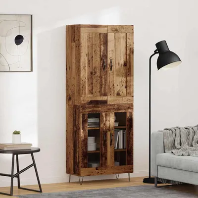 Imagen del producto de vidaXL Mueble alto Altholz, 69,5 x 34 x 180 cm, material de madera