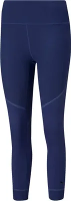 Produktbild von PUMA Damen Studio Rib High Waist 7/8 Tight / Sportleggings, Größe:M / 38, Farbe:Blau (Elektro Blue)
