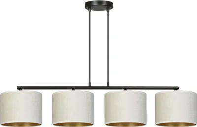 Zdjęcie produktu dla Żyrandol Emibig 4xE27 60W HILDE 4 BL WHITE 1052/4