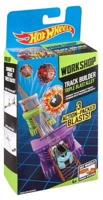 Produktbild von Hot Wheels BGX71 Triple Blast Erweiterungs-Rennbahn-Set