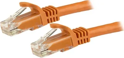 Produktbild von STARTECH.COM Cat6 Patch Cable with Snagless RJ45 Connectors - 1m Orange