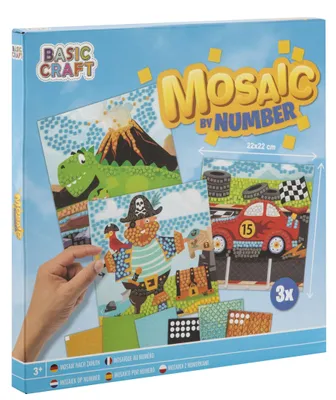 Produktbild von Kreative Handwerksgruppe Mosaik auf Zahlenpirat und Fahrzeug