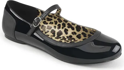 Produktbild von ANNA-02 Damen Sandale von Pleaser Pink Label, Schwarz Lack , EU 39, US 9