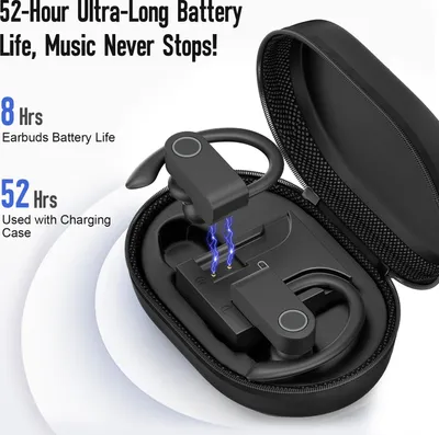 Obrázek produktu pro INF Bílá Bluetooth sluchátka SP97 s mikrofonem s potlačením hluku Černá