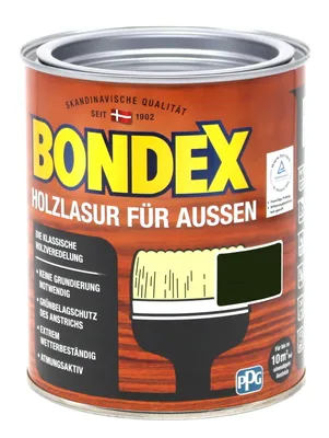 Produktbild von Bondex Holzlasur 0,75 L anthrazit