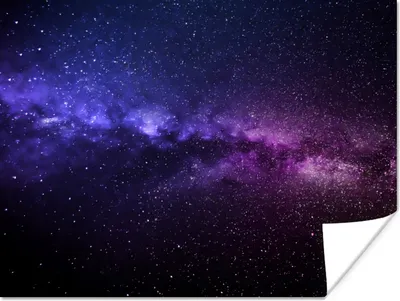 Produktbild von MuchoWow® Poster Sternenhimmel - Nacht - Weltraum 160x120 cm - Foto Plakat