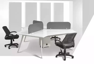 Produktbild von Arbeitszimmer Einrichtung Counter Team Schreibtisch Computertisch Designer Möbel