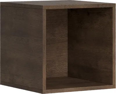 Produktbild von Offenes Wandelement L.40 H.40 T.39,2 Walnuss