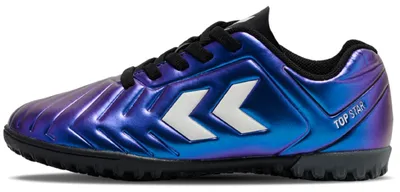 Produktbild von Hummel Top Star Turf TF LC 2.0 JR Fußballschuhe Nockenschuhe lila/blau/schwarz/weiß 234864-9639, Schuhgröße:37 EU