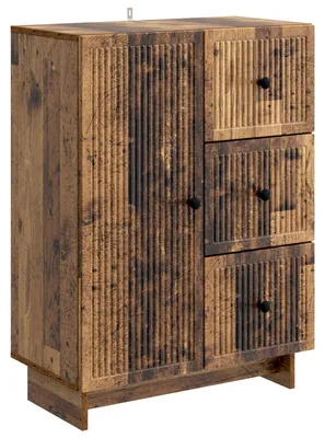 Obrázek produktu pro Servírovací skříň se zásuvkou Staré dřevo 66 x 34,5 x 90 cm