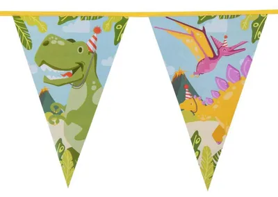 Obrázek produktu pro Boland 50050, Vlajkový banner, Polyetylen, Vícebarevný, Obrázek, Trojúhelník, 200 mm