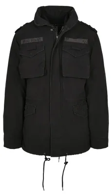 Image de Build Your Brand - Veste matelassée « M-65 » pour homme LT4799 (4XL) (noir)