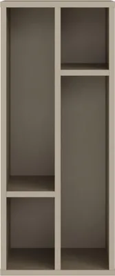Produktbild von Forte ALICE SPRINGS Schrankeinsatz 30, modern-minimalistisch, 4 Fächer, Organisation, Holzwerkstoff, Taupe, 30 cm breit x 72,1 cm hoch x 34,8 cm tief