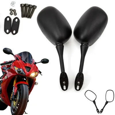 Productafbeelding van Motorfietsspiegel, achterspiegel, zijspiegel voor CBR250/1300S/CBR600RR, zwart