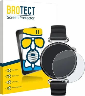 Produktbild von BROTECT Entspiegelungs Schutzglas für Huawei Watch GT 6 (41 mm) Schutzfolie Panzer Folie Glas Display Schutz matt