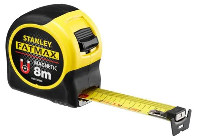 Zdjęcie produktu dla MIARA ZWIJANA STANLEY FATMAX FMHT0-33864 8m z magnesem METRÓWKA MIARKA