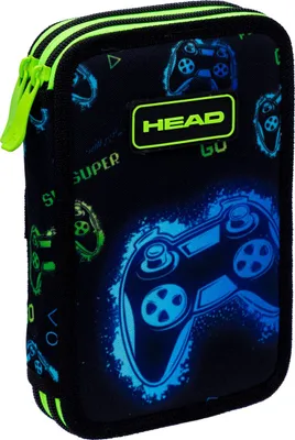 Zdjęcie produktu dla HEAD GO PLAYING NEON – Kolorowy piórnik dla małych artystów, idealny do szkoły!
