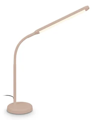 Produktbild von Briloner LED Tischlampe Dimmbar Ø13x72,5 cm 6,5W 600lm 3000K Warmweiß Touchschalter Beige - Tischleuchte Leselampe Wohnzimmer Schlafzimmer Büro