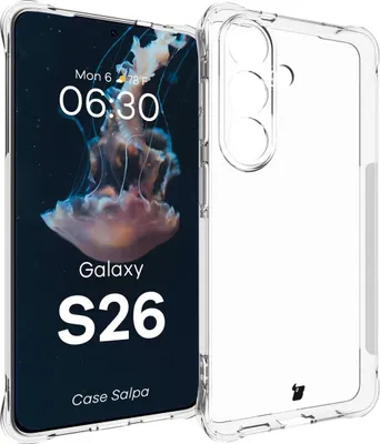 Produktbild von Flexible Handyhülle für Galaxy S26, Bizon Case Salpa, Transparent