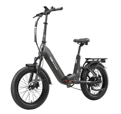 Produktbild von F7 20 Zoll Full-Suspension E-Mountainbike 6061 Aluminium, 48V 15Ah Akku, 250W Heckmotor 70Nm, Drehmomentsensor, Hydraulikbremsen, bis 120km Reichweite