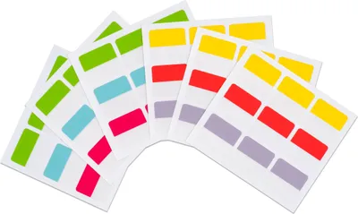 Produktbild von Betzold Index-Tabs, Größe: 22 x 25 mm, 108 Stück