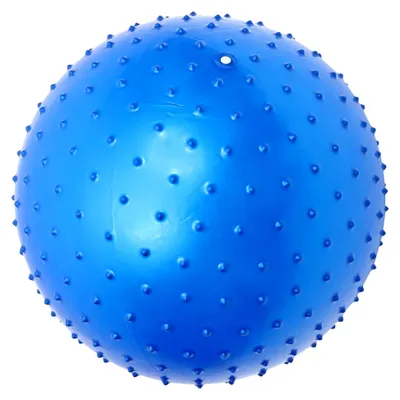 Produktbild von Yoga-Massageball 55 cm mit Noppen für Schwangerschaftsgymnastik und taktiles Training