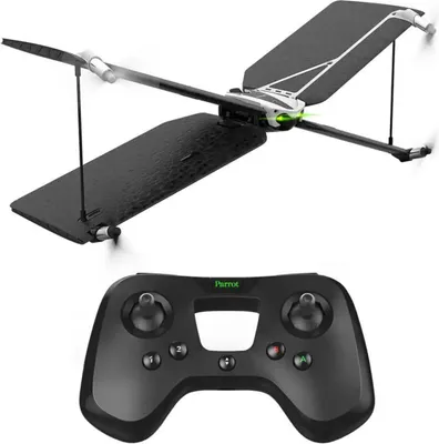 Image de Drone Parrot Swing noir avec télécommande