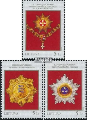 Produktbild von Briefmarken Litauen 2008 Mi 965-967 (kompl.Ausg.) postfrisch Orden