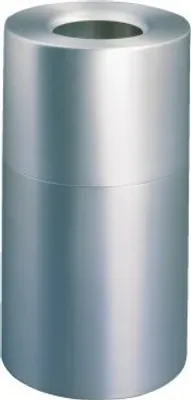 Atrium™ Aluminiumcontainer, Abfallbehälter 132,5 l Aluminium