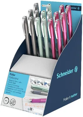 Produktbild von Schneider Füller Callissima sortiert Display 15 Stück D