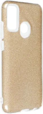 Produktbild von König Design Hülle kompatibel mit Huawei P smart 2020 Kunststoff Soft Handyhülle - Handy Case Gold